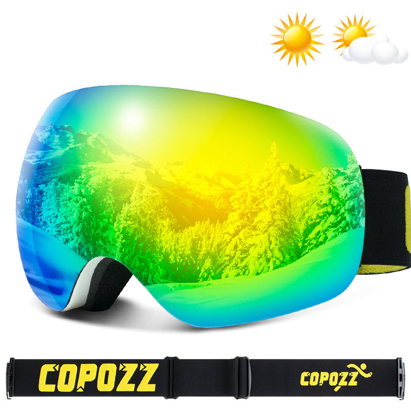 Adult Ski Goggles – Men & Women Borderless Design