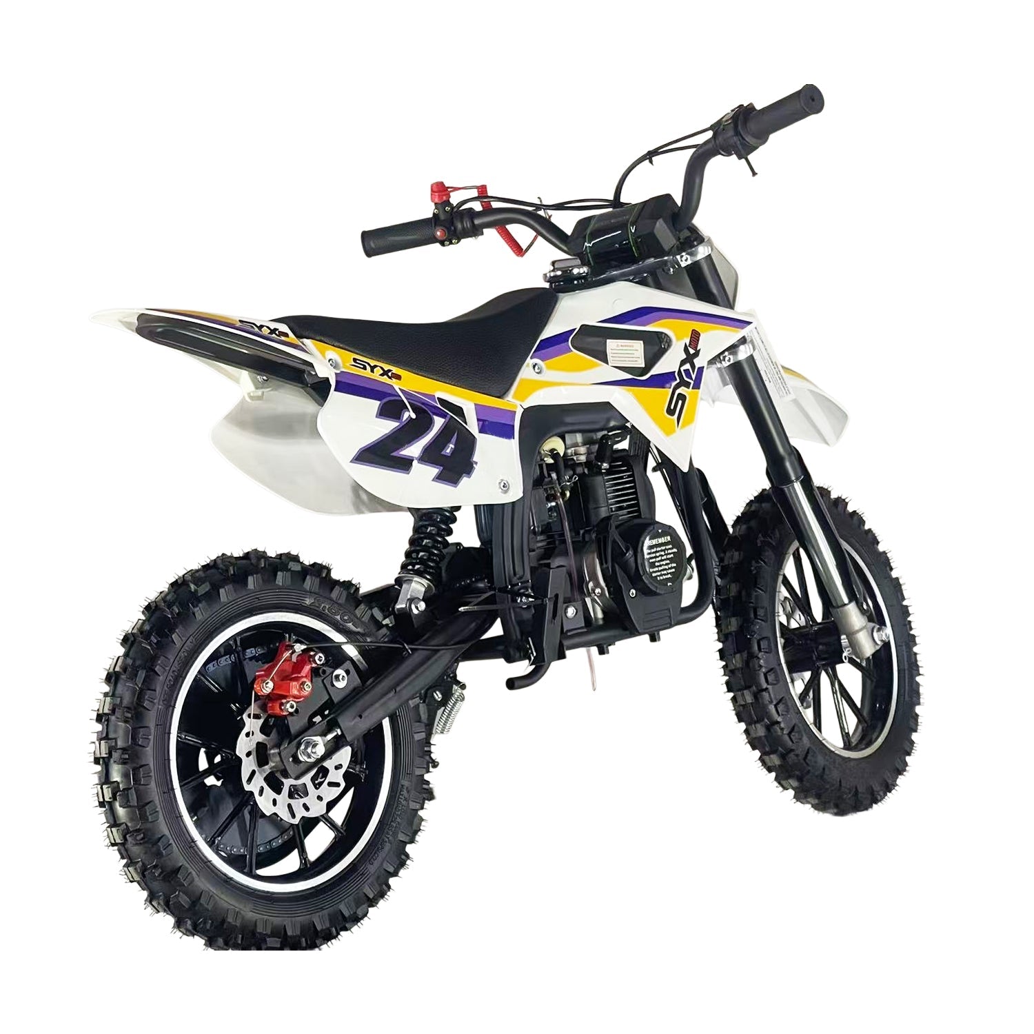 SYX MOTO MK 40cc 4-Stroke Kids Gas Mini Dirt Bike | Automatic Off-Road Pit Bike