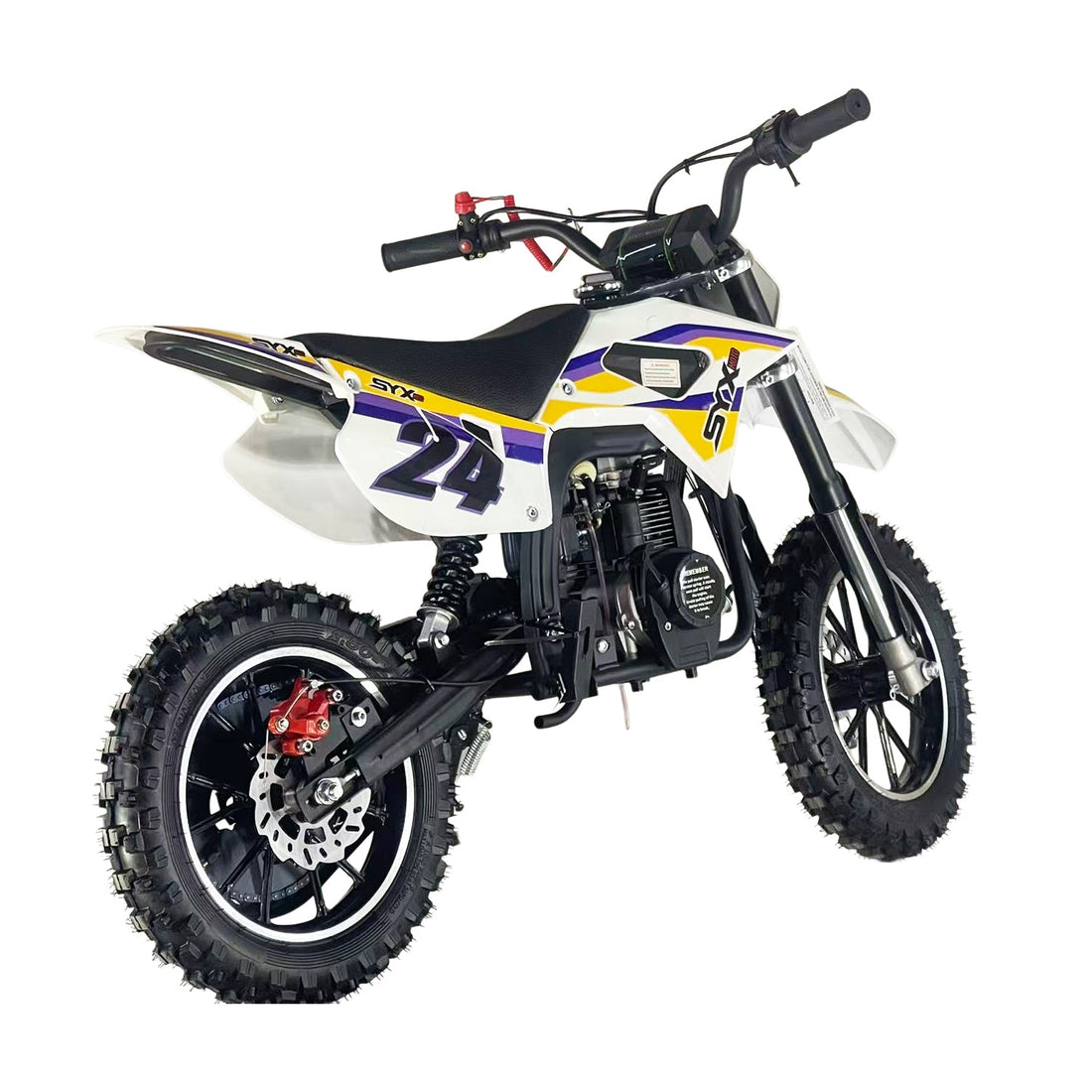 SYX MOTO MK 40cc 4-Stroke Kids Gas Mini Dirt Bike | Automatic Off-Road Pit Bike
