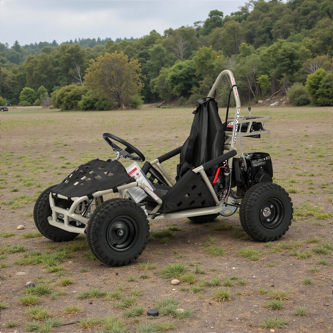 SYX MOTO GK-49A 50cc 4-Stroke Gas Go Kart | Off-Road Mini Buggy for Teens