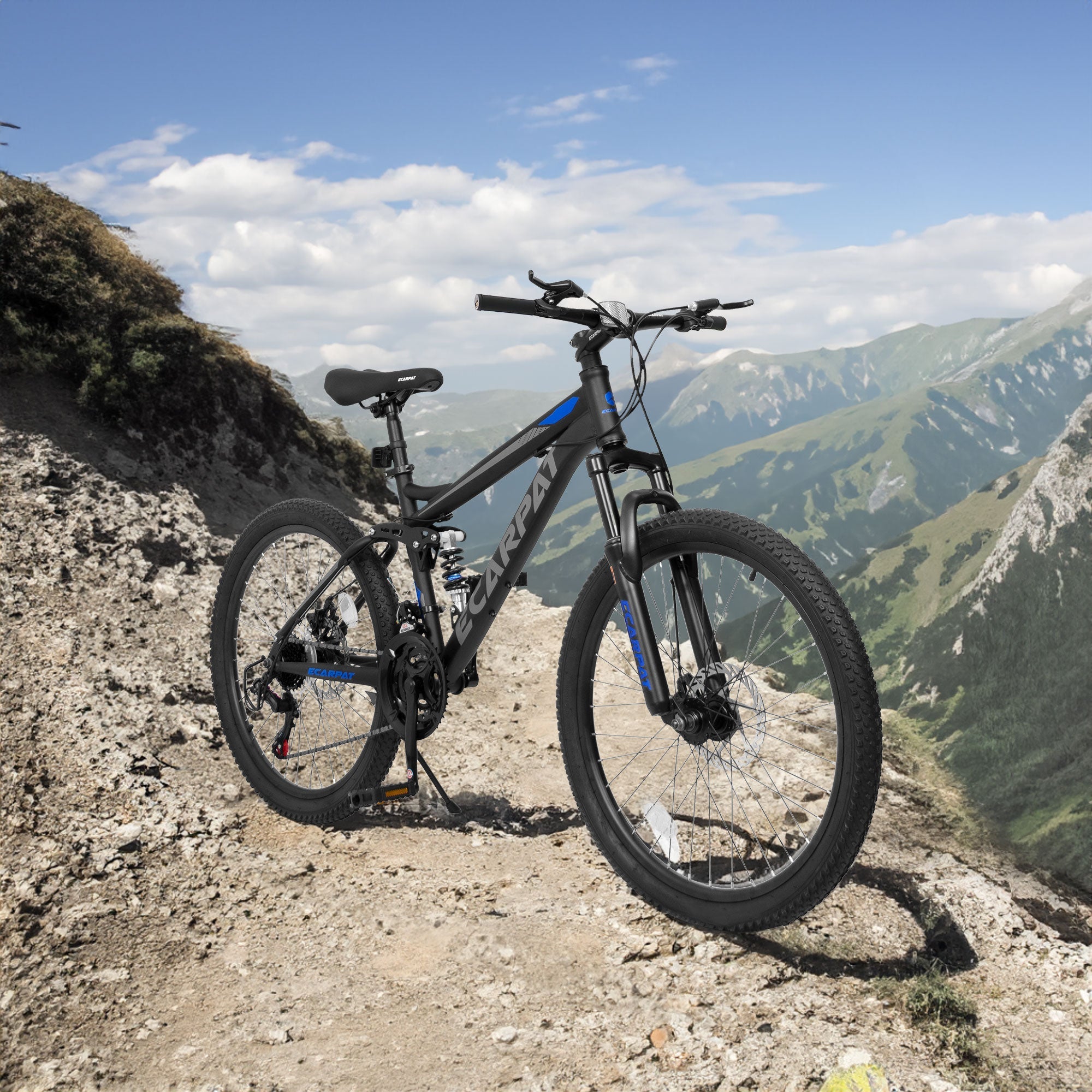 A2660 Ecarpat Mountain Bike – 26" Carbon Steel Disc Brake