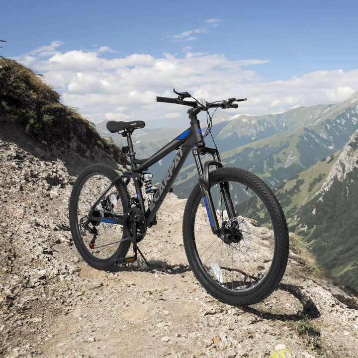 A2660 Ecarpat Mountain Bike – 26" Carbon Steel Disc Brake