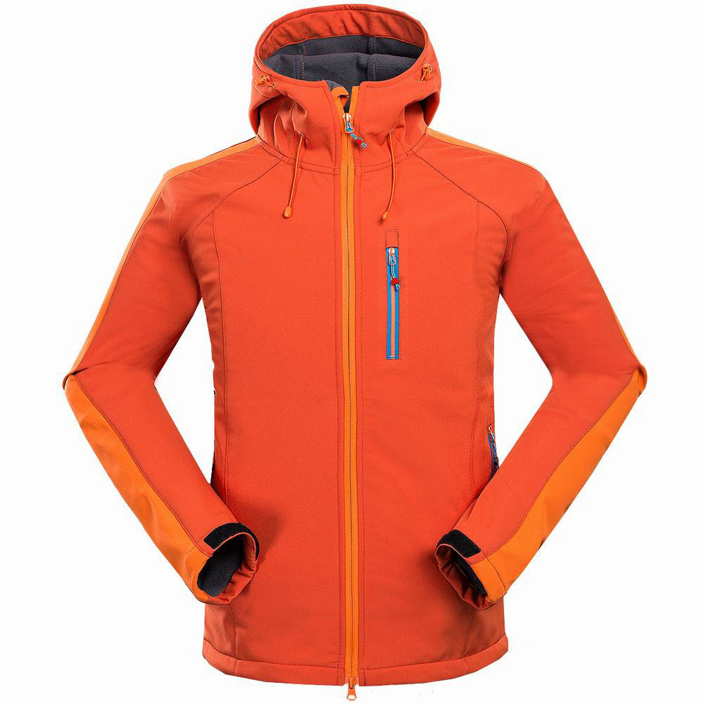 Men’s Outdoor Softshell Jacket – Windproof Mountaineering Coat