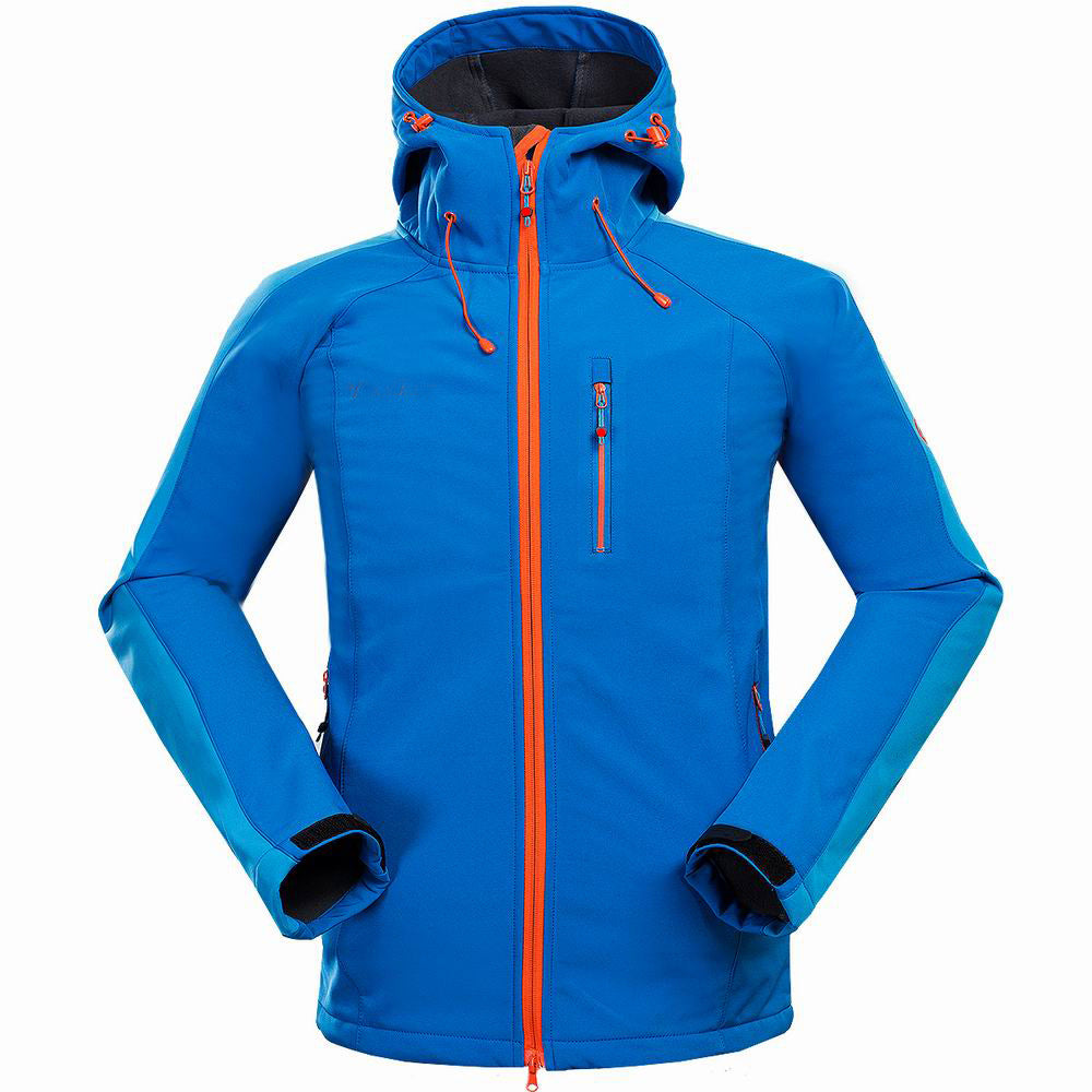 Men’s Outdoor Softshell Jacket – Windproof Mountaineering Coat