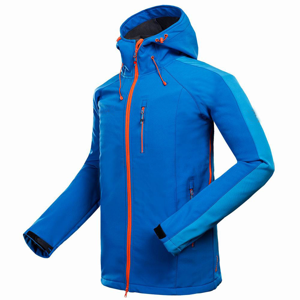 Men’s Outdoor Softshell Jacket – Windproof Mountaineering Coat