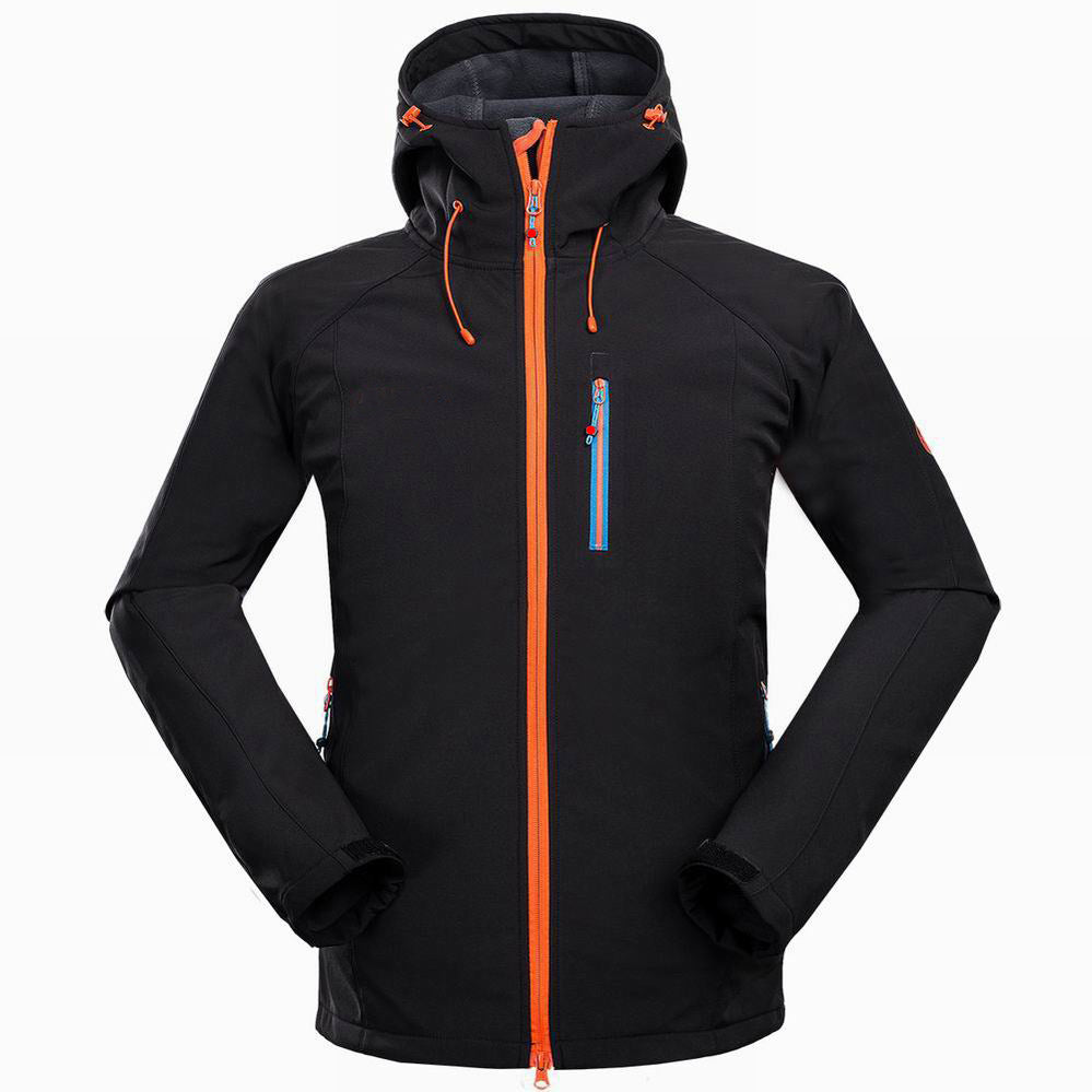 Men’s Outdoor Softshell Jacket – Windproof Mountaineering Coat