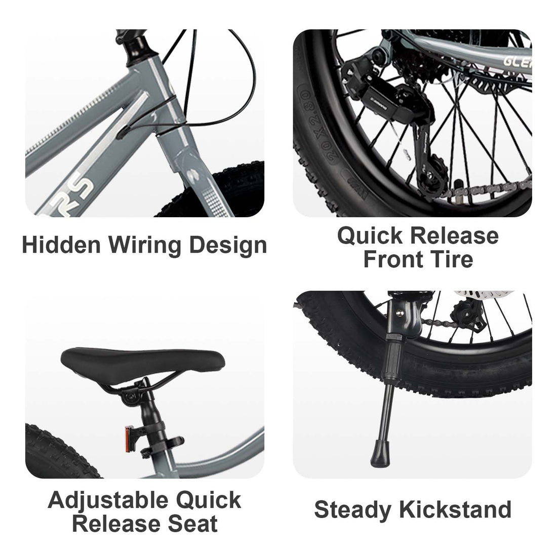 Glerc 20" Mountain Bike For Beginner - Mars