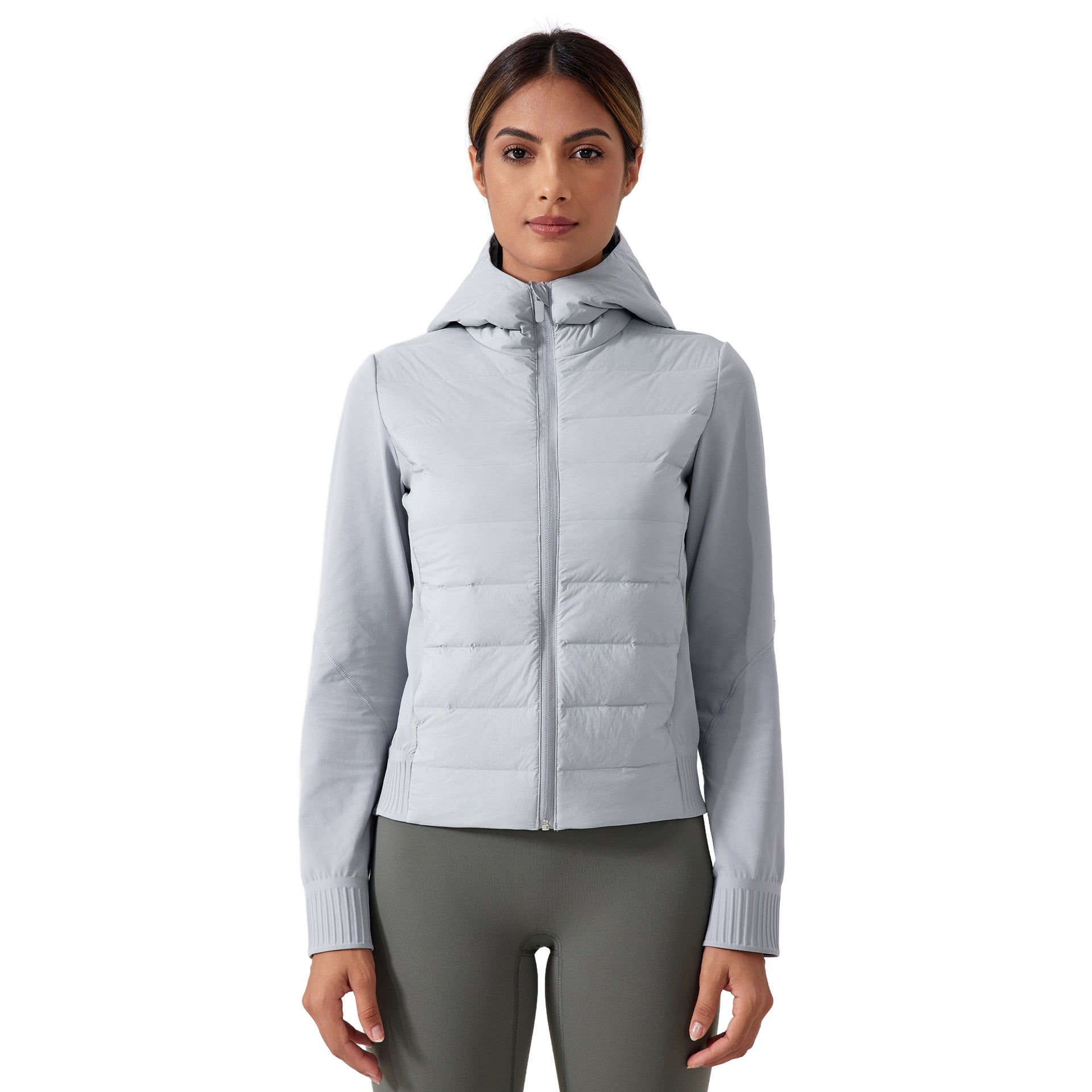 Women’s Hooded Down Jacket – Windproof & Waterproof