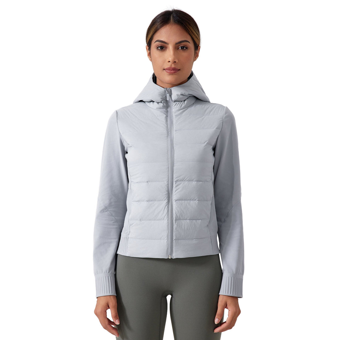 Women’s Hooded Down Jacket – Windproof & Waterproof