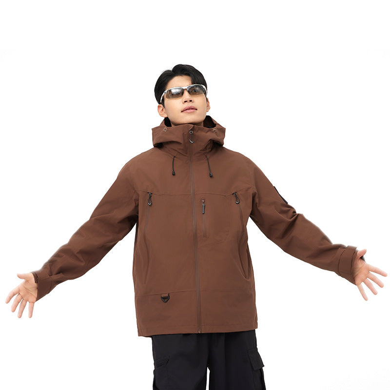 Men’s & Women’s Outdoor Jacket – Warm Waterproof Mountaineering Coat