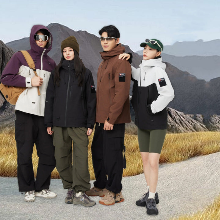 Men’s & Women’s Outdoor Jacket – Warm Waterproof Mountaineering Coat
