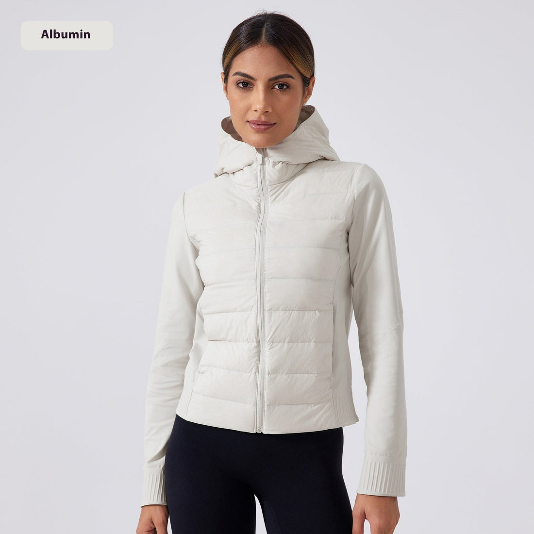 Women’s Hooded Down Jacket – Windproof & Waterproof