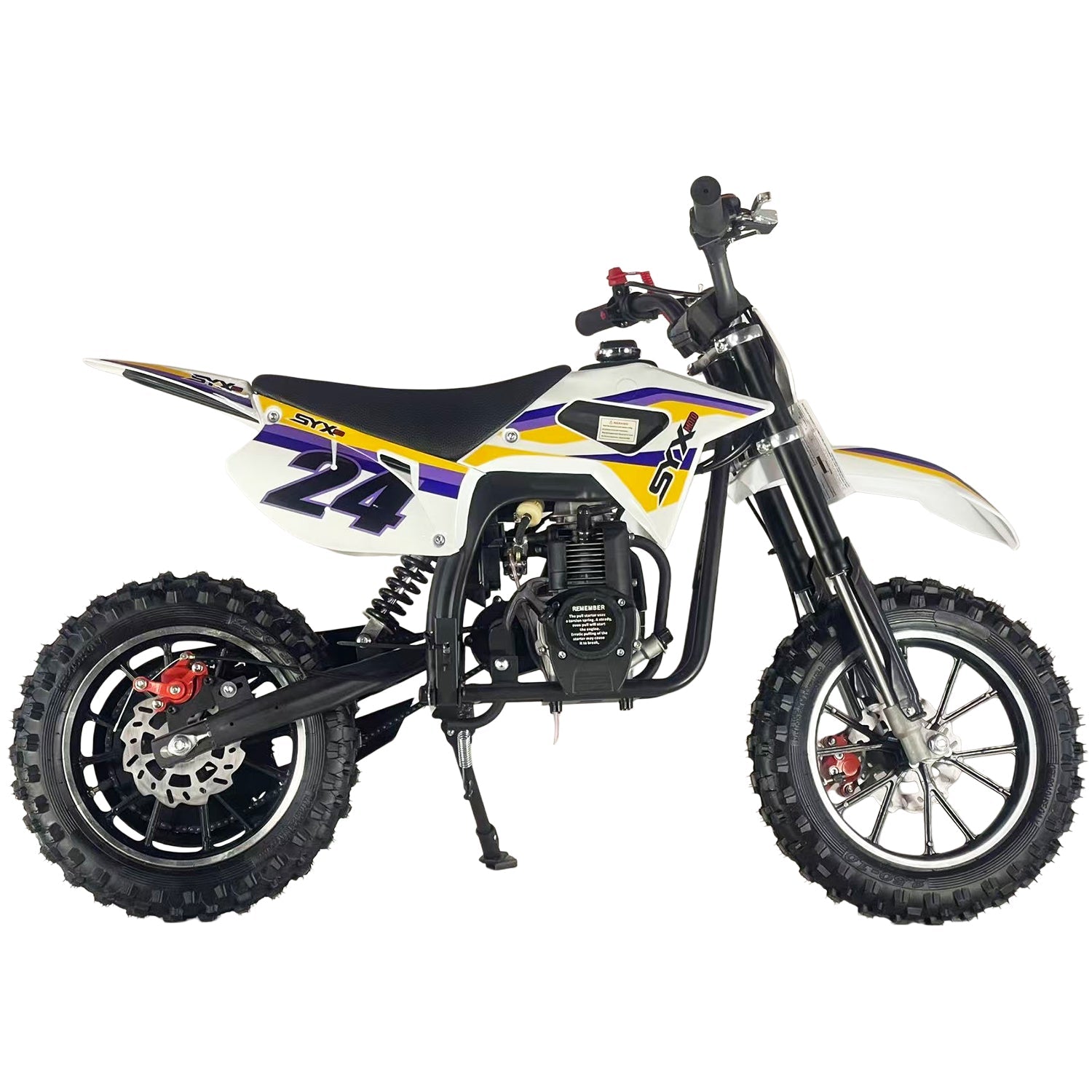 SYX MOTO MK 40cc 4-Stroke Kids Gas Mini Dirt Bike | Automatic Off-Road Pit Bike