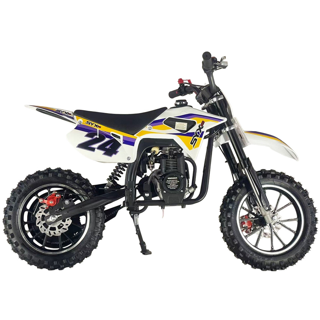 SYX MOTO MK 40cc 4-Stroke Kids Gas Mini Dirt Bike | Automatic Off-Road Pit Bike