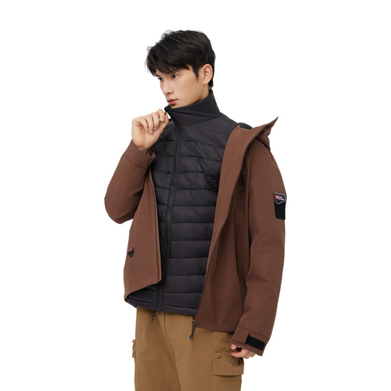 Men’s & Women’s Outdoor Jacket – Warm Waterproof Mountaineering Coat