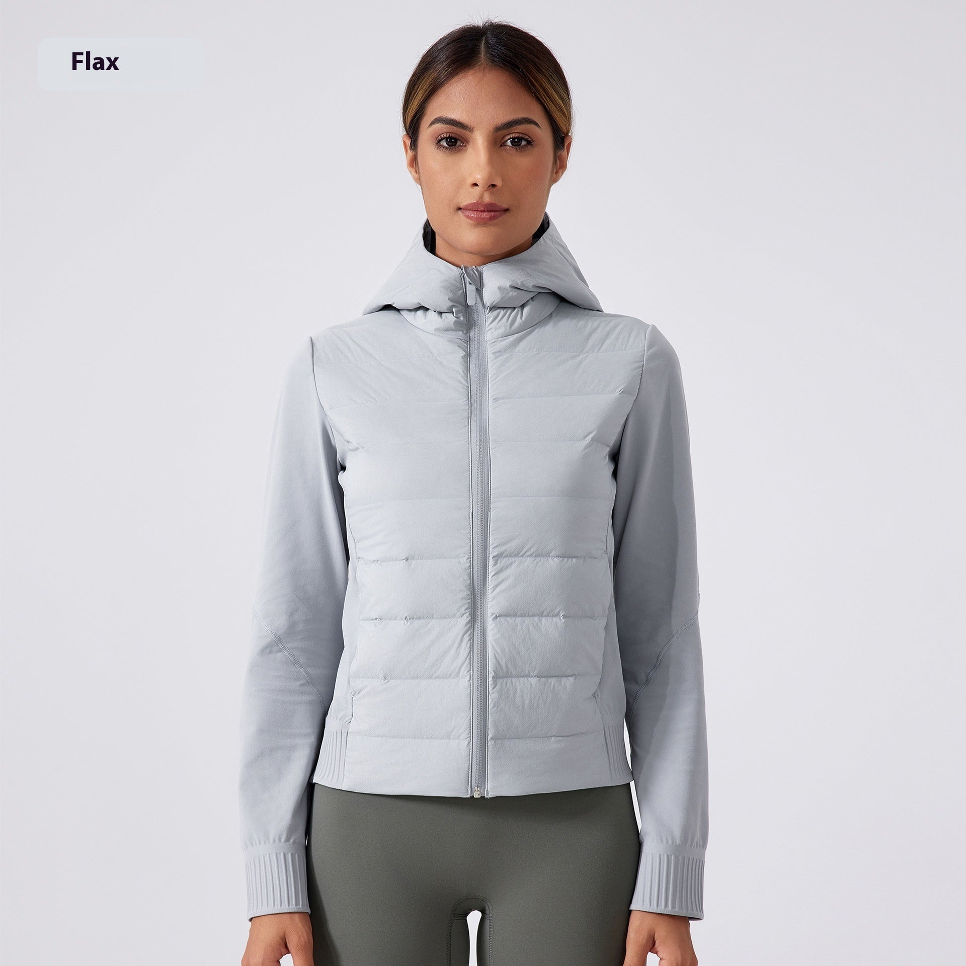 Women’s Hooded Down Jacket – Windproof & Waterproof