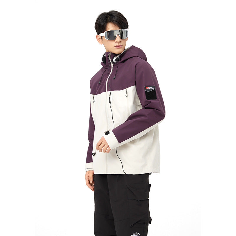 Men’s & Women’s Outdoor Jacket – Warm Waterproof Mountaineering Coat