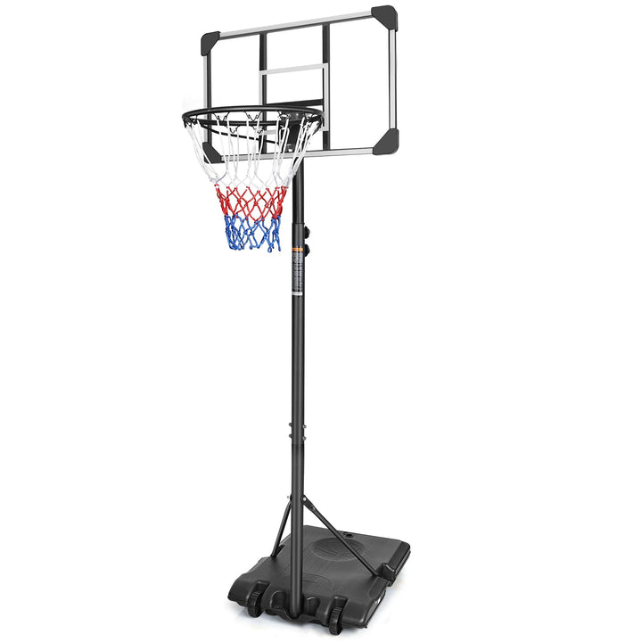 Portable Basketball Goal System – Stable Base with Wheels