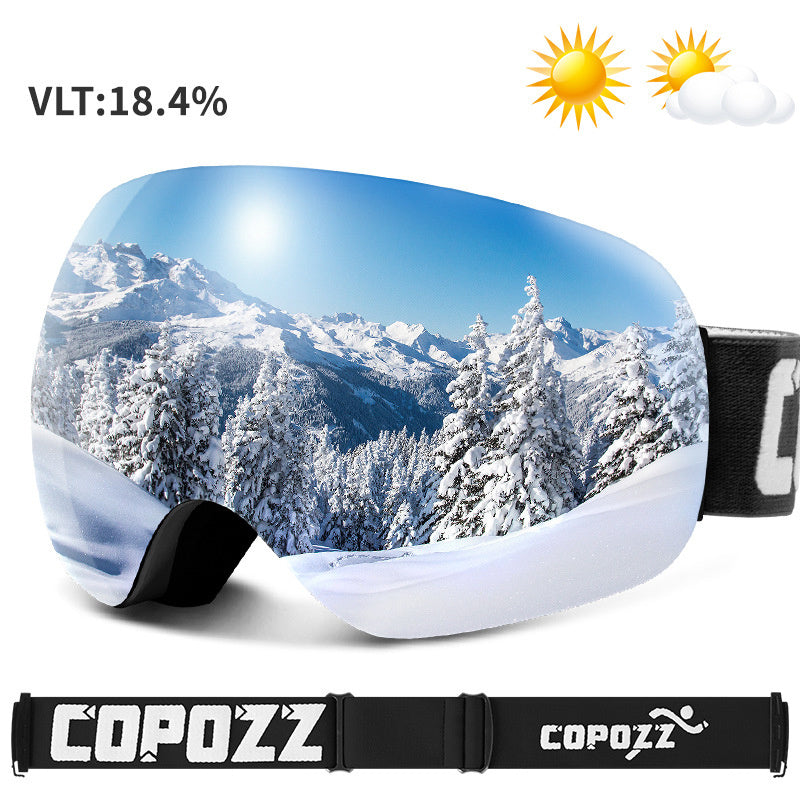 Adult Ski Goggles – Men & Women Borderless Design