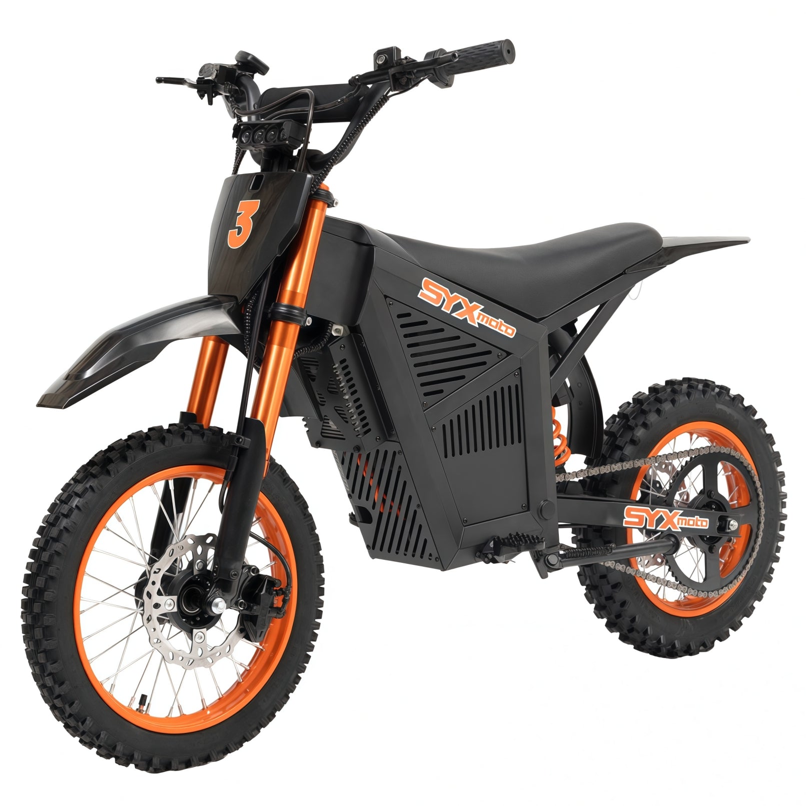 SYX MOTO ARC 3000W Peak Electric Dirt Bike | 48V Mid-Drive Off-Road Motorcycle
