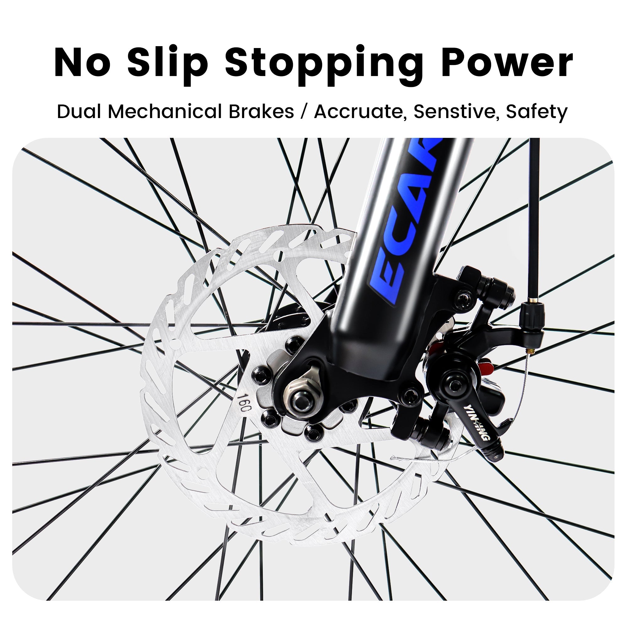 A2660 Ecarpat Mountain Bike – 26" Carbon Steel Disc Brake
