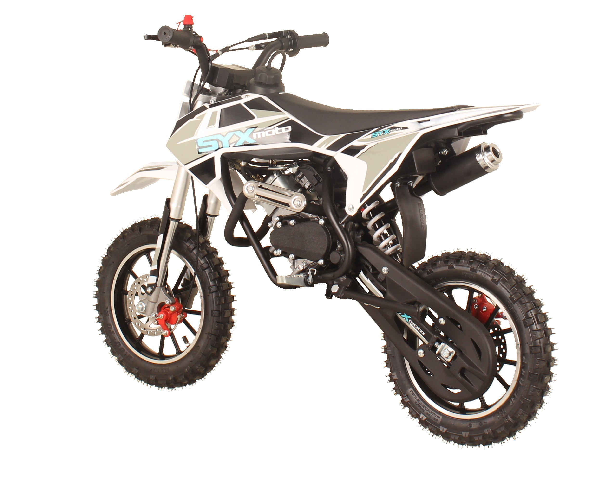 SYX MOTO VK 58cc 4-Stroke Off-Road Mini Ride-On for Kids – Pull Start, 2.0HP, Fully Automatic