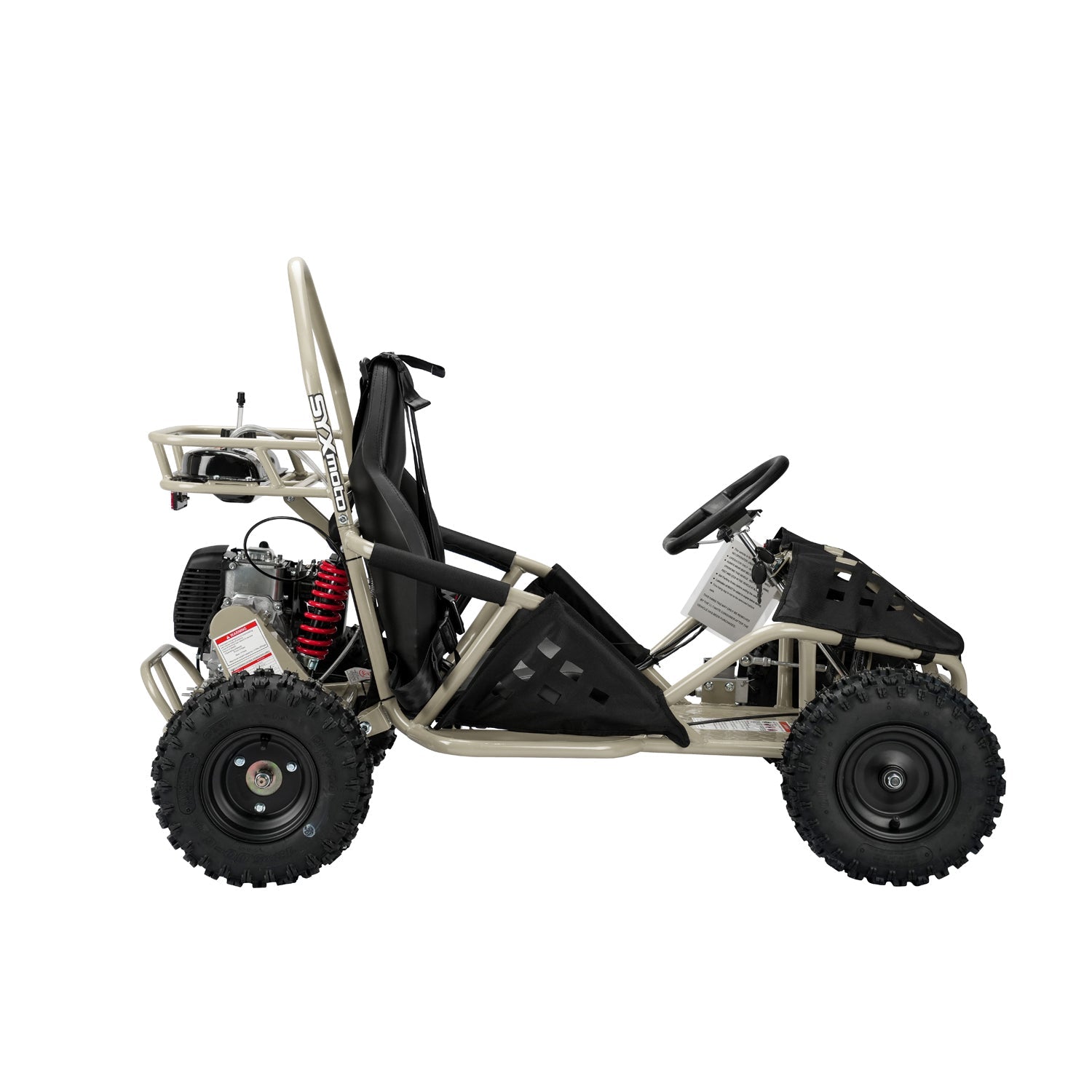 SYX MOTO GK-49A 50cc 4-Stroke Gas Go Kart | Off-Road Mini Buggy for Teens