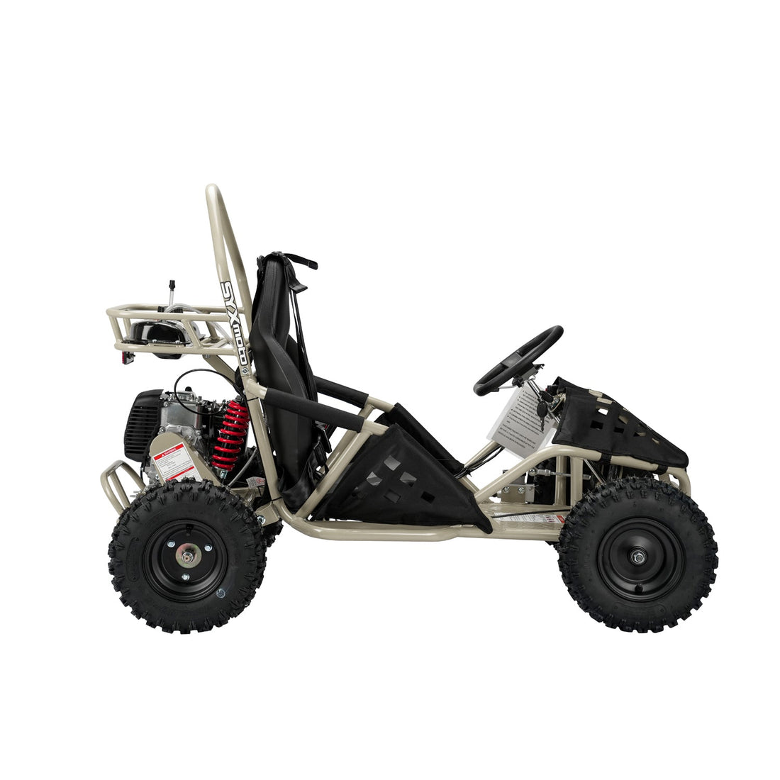 SYX MOTO GK-49A 50cc 4-Stroke Gas Go Kart | Off-Road Mini Buggy for Teens