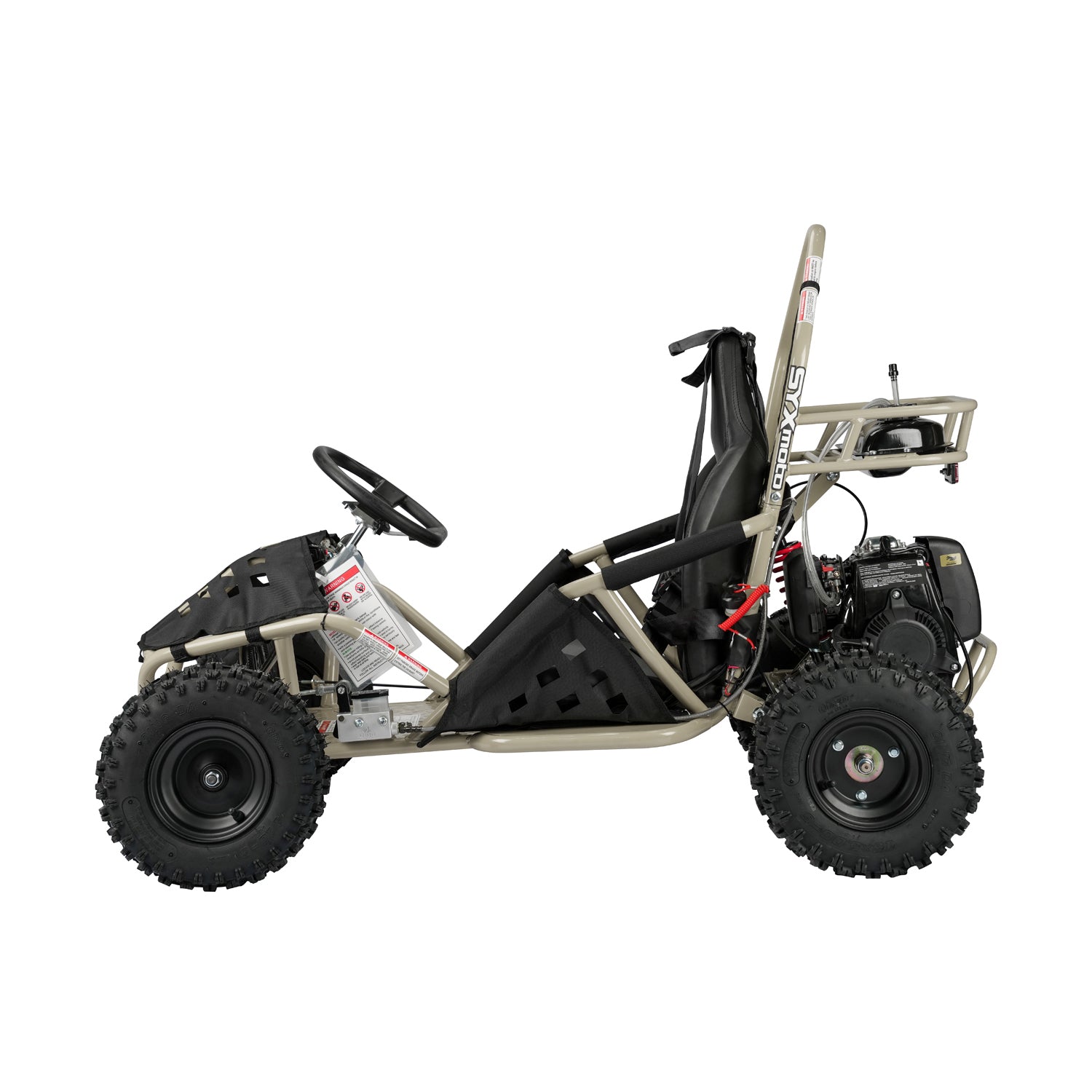 SYX MOTO GK-49A 50cc 4-Stroke Gas Go Kart | Off-Road Mini Buggy for Teens