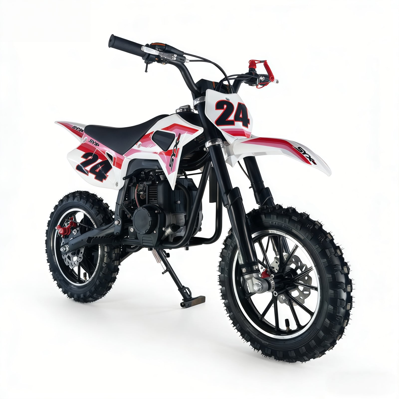 SYX MOTO MK 40cc 4-Stroke Kids Gas Mini Dirt Bike | Automatic Off-Road Pit Bike