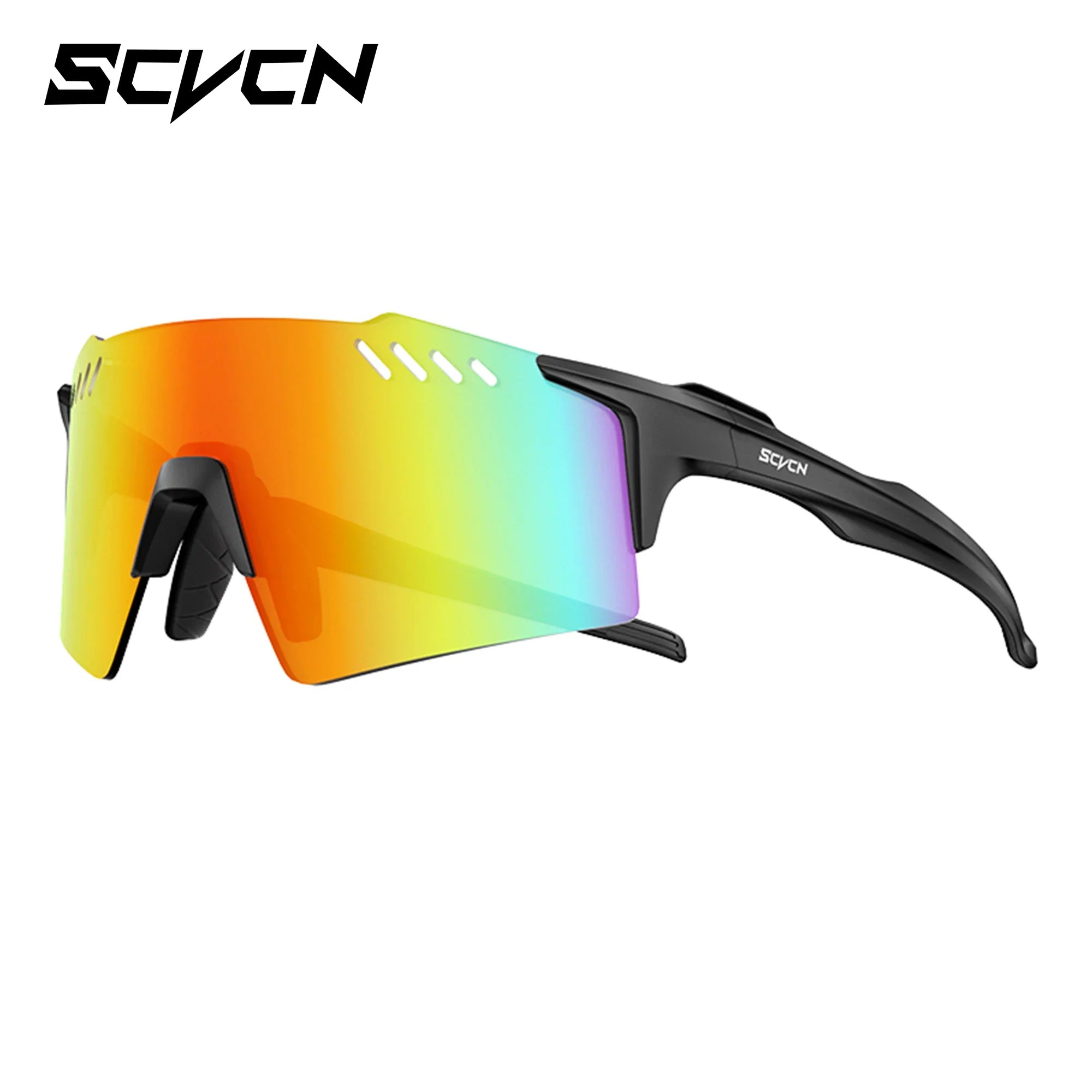 SCVCN UV400 Cycling Glasses Outdoor Running Sunglasses Men Women MTB Road Bike Glasses Hiking Drive Bicycle Sports Sunglasses