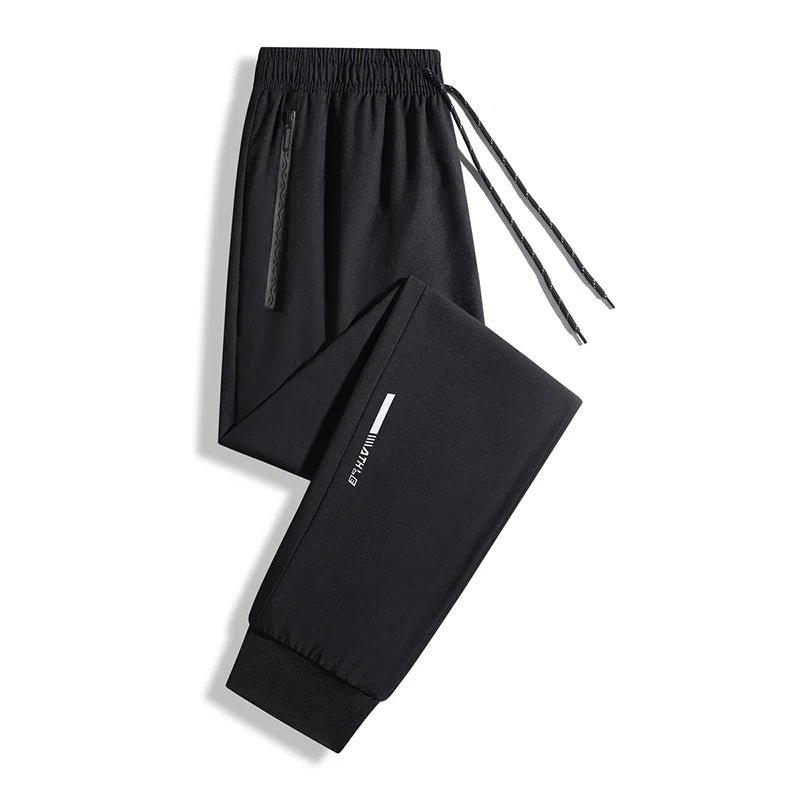 Men Jogger Pants – Breathable Quick Dry Drawstring Sports Sweatpants