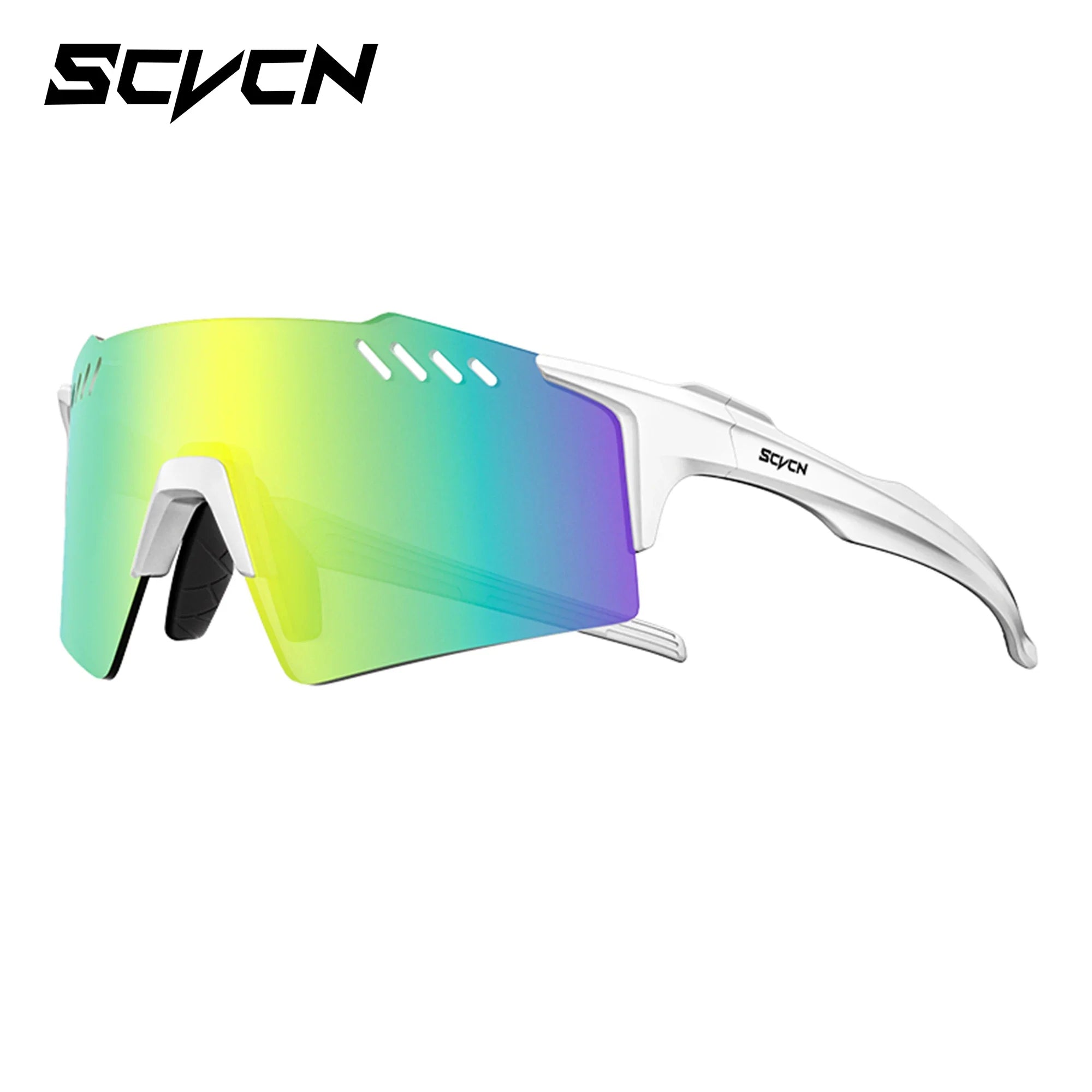 SCVCN UV400 Cycling Glasses Outdoor Running Sunglasses Men Women MTB Road Bike Glasses Hiking Drive Bicycle Sports Sunglasses