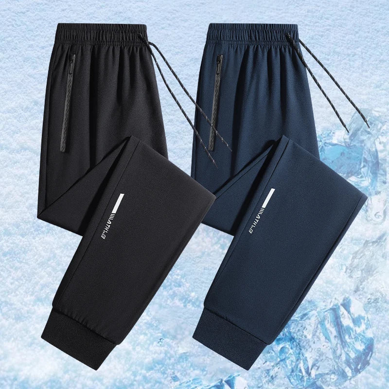 Men Jogger Pants – Breathable Quick Dry Drawstring Sports Sweatpants