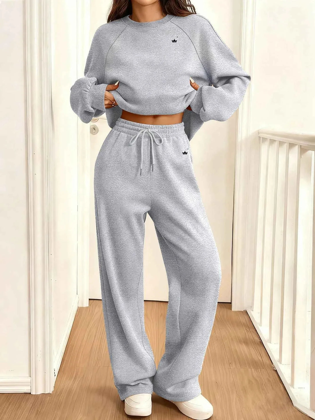 Autumn Winter Women's Loose Jogger Set