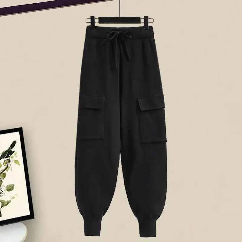 Winter Knit Sweater & Pants Two-Piece Set