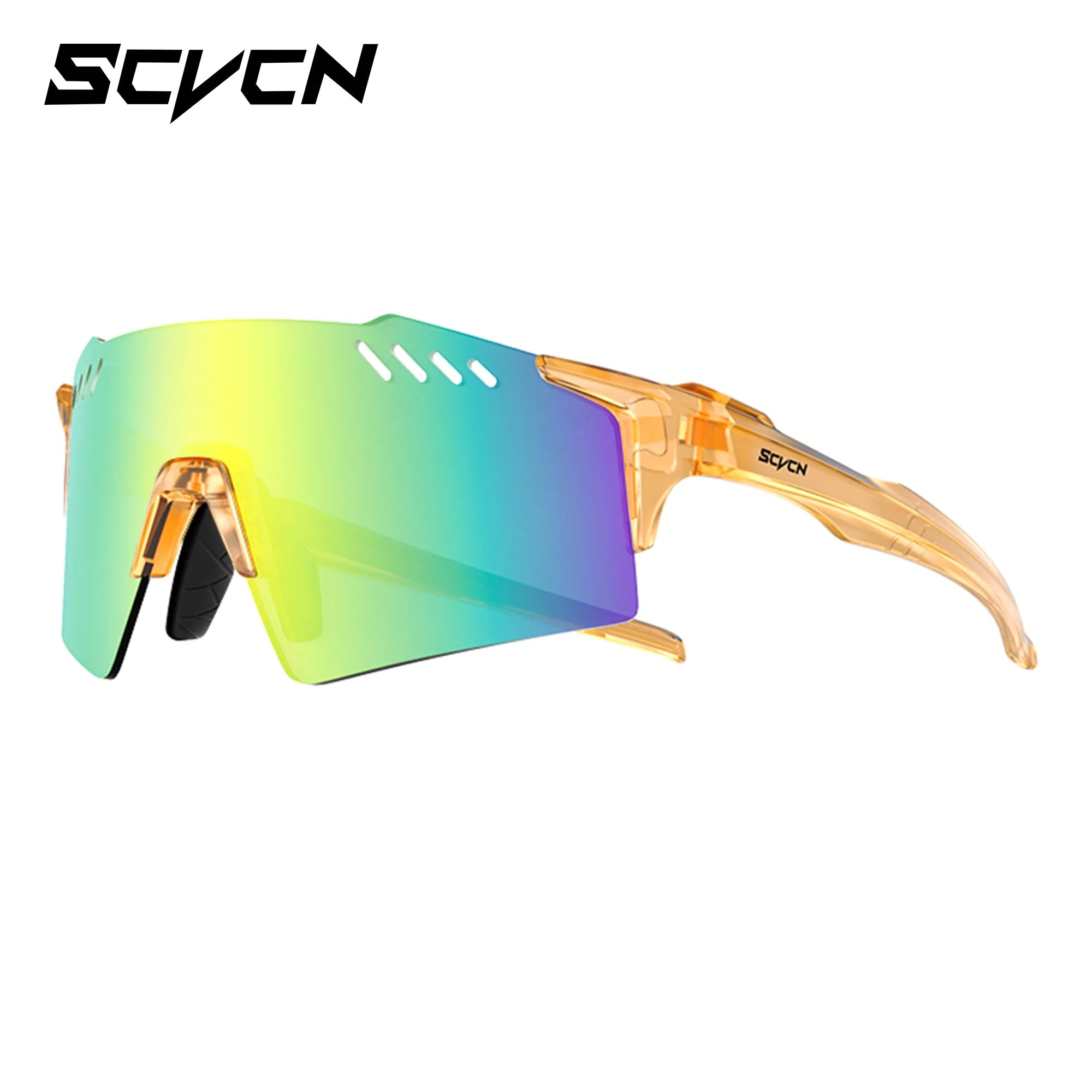SCVCN UV400 Cycling Glasses Outdoor Running Sunglasses Men Women MTB Road Bike Glasses Hiking Drive Bicycle Sports Sunglasses
