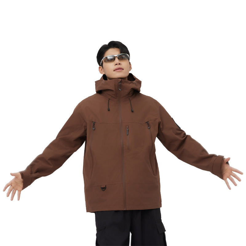 Men’s & Women’s Outdoor Jacket – Warm Waterproof Mountaineering Coat