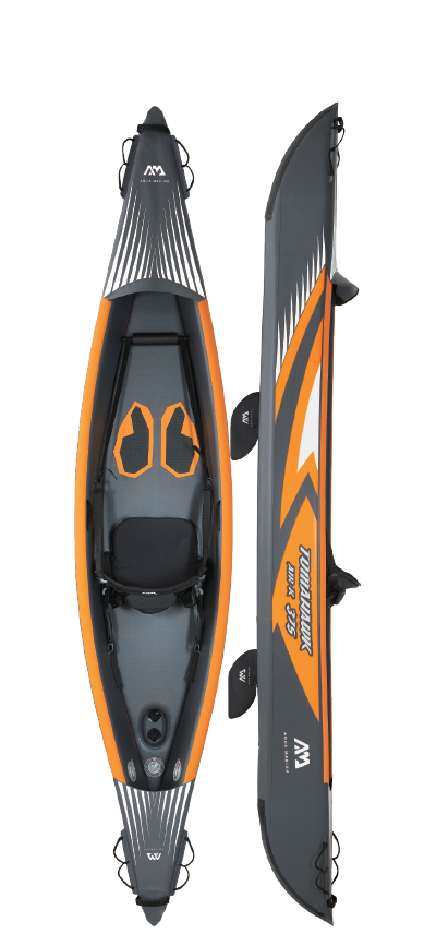 Aqua Marina TOMAHAWK AIR-K 12'4" Inflatable High Pressure Speed Kayak / Canoe