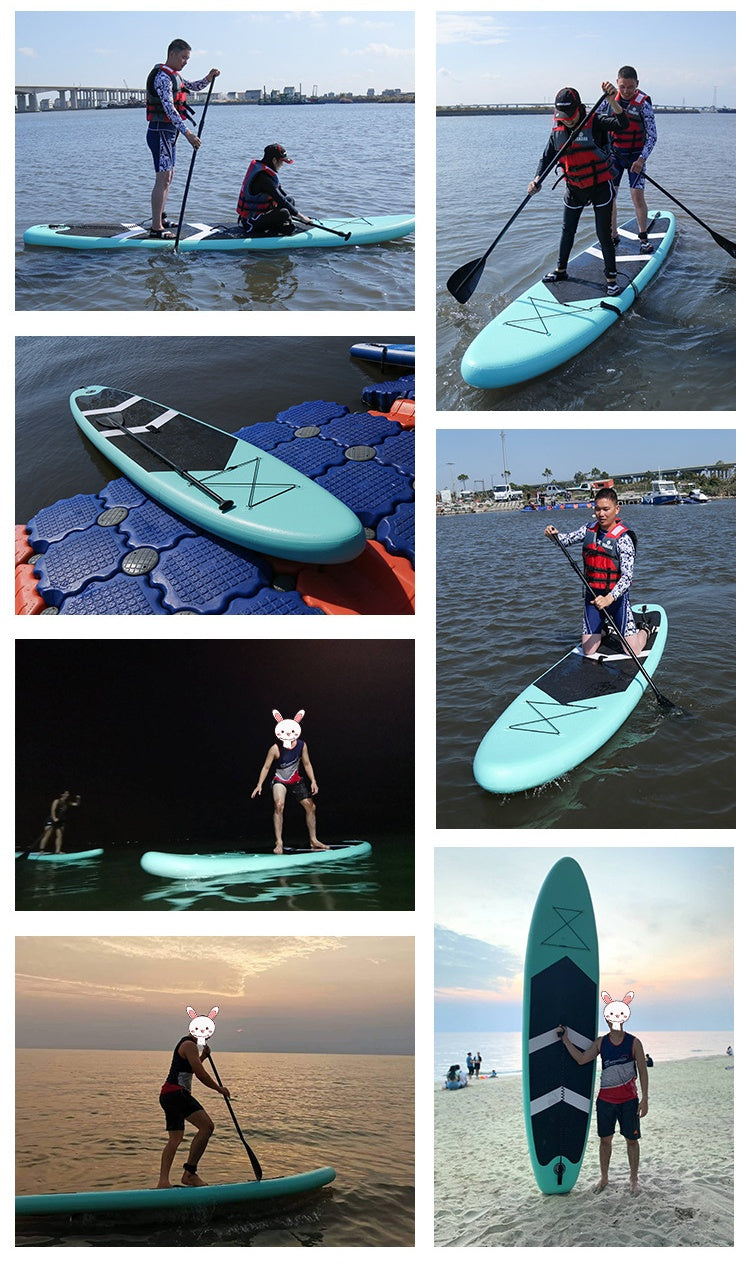 Inflatable Stand-Up Paddleboard – Beginner Surf & Water Ski Board