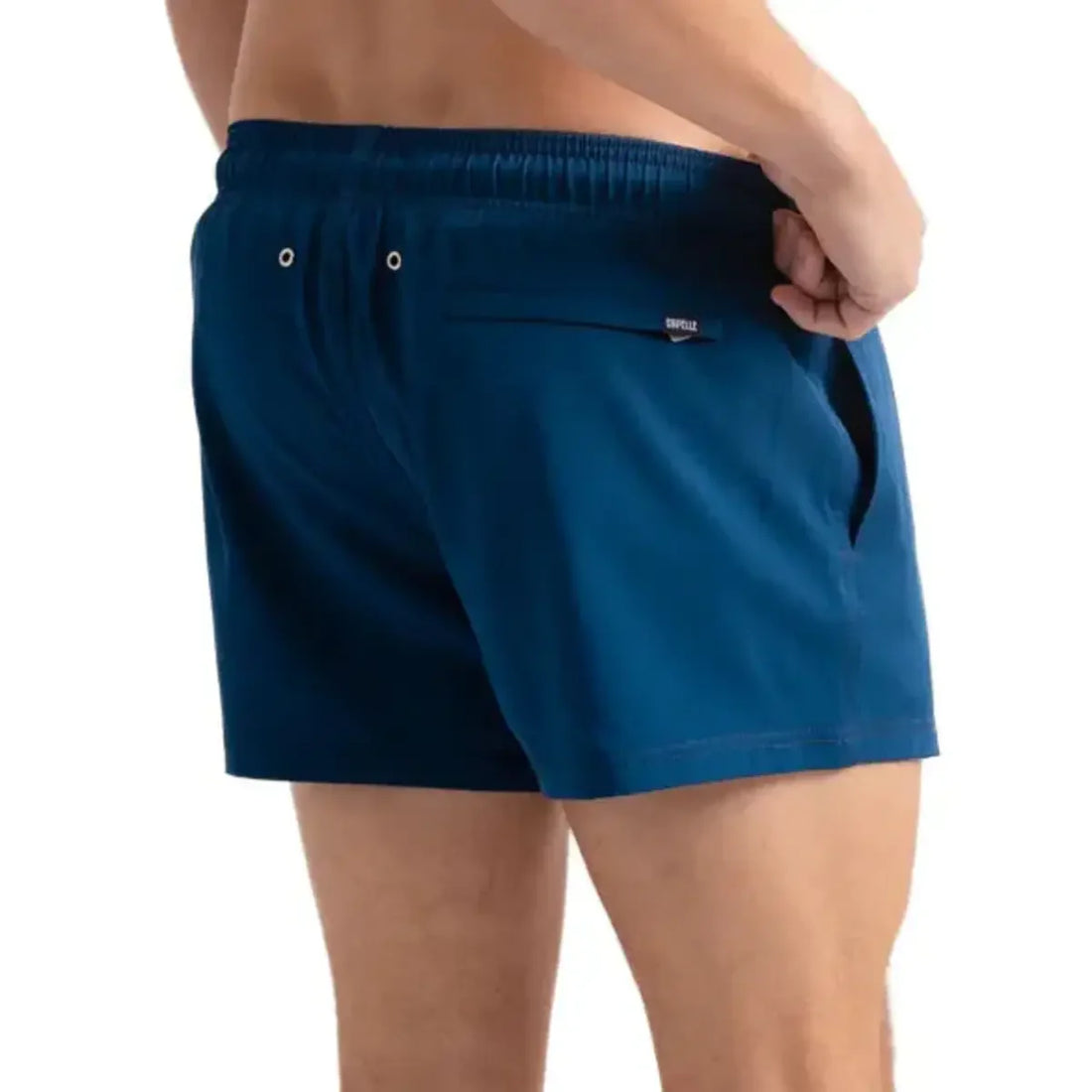Men’s Premium Compression-Lined Hybrid Shorts – Blue Sapphire