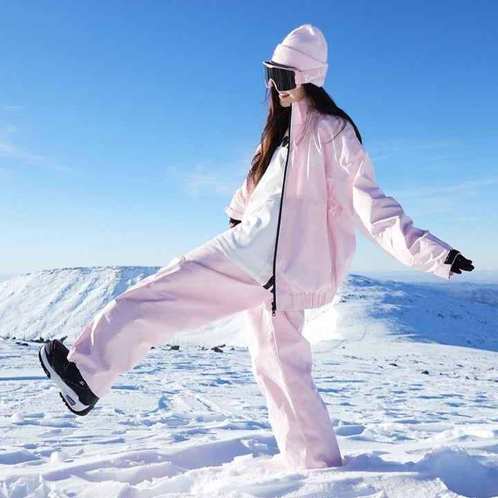 Couple’s Winter Ski Jacket – Waterproof Outdoor Suit
