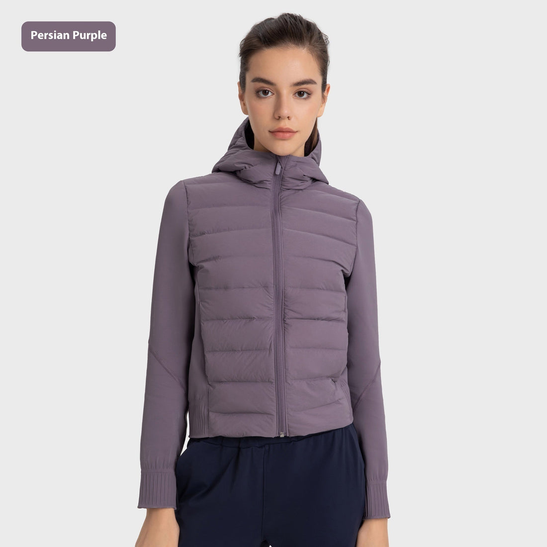 Women’s Hooded Down Jacket – Windproof & Waterproof