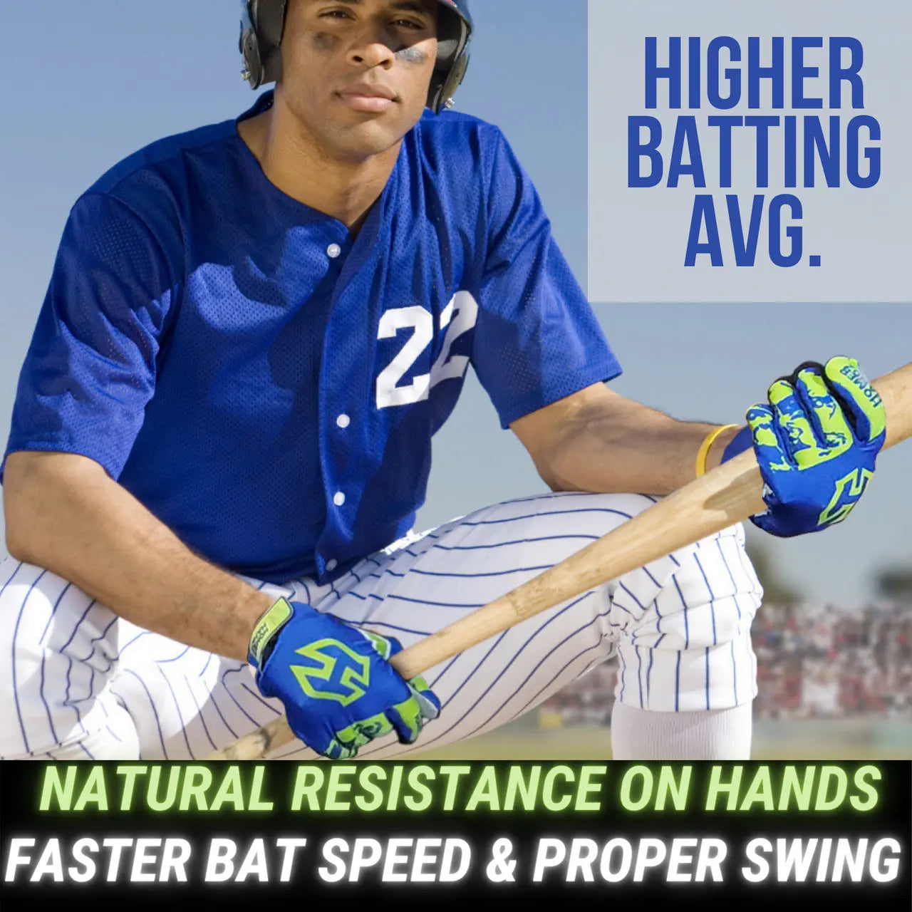 Homer Handz Weighted Batting Gloves – Baseball & Softball
