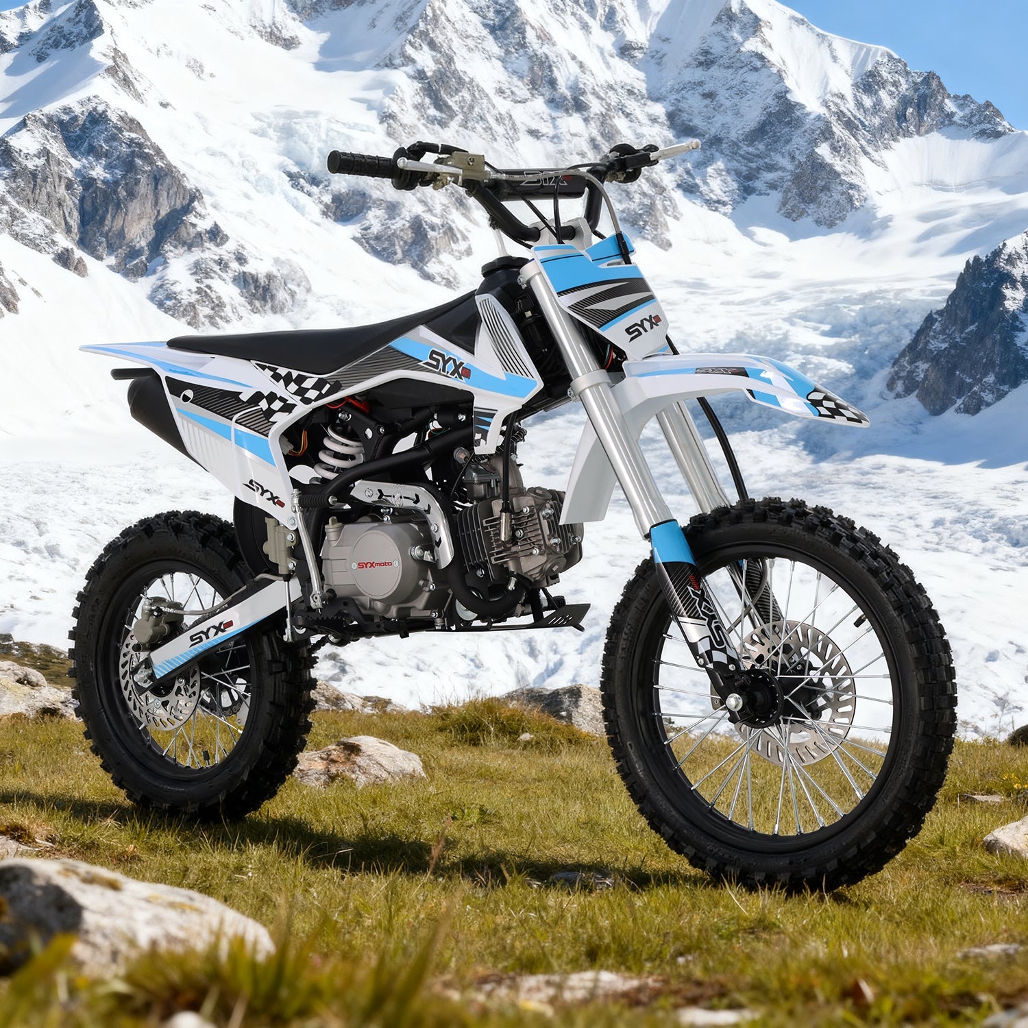 SYX MOTO K1 125cc Dirt Bike | 4-Stroke Off-Road Pit Bike for Teens & Adults