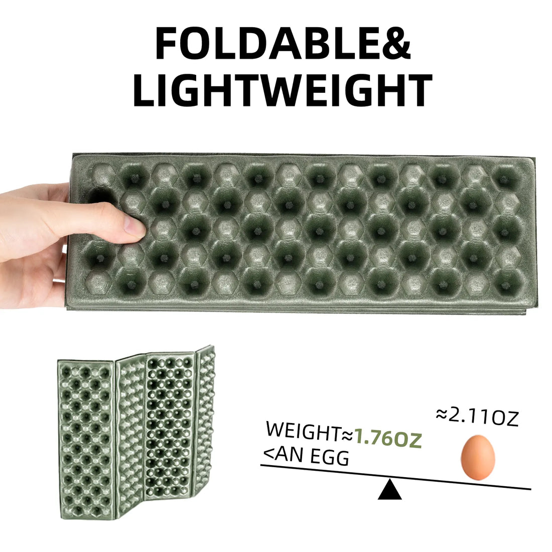 Folding Foam Seat Pad – Lightweight Camping & Hiking Mat