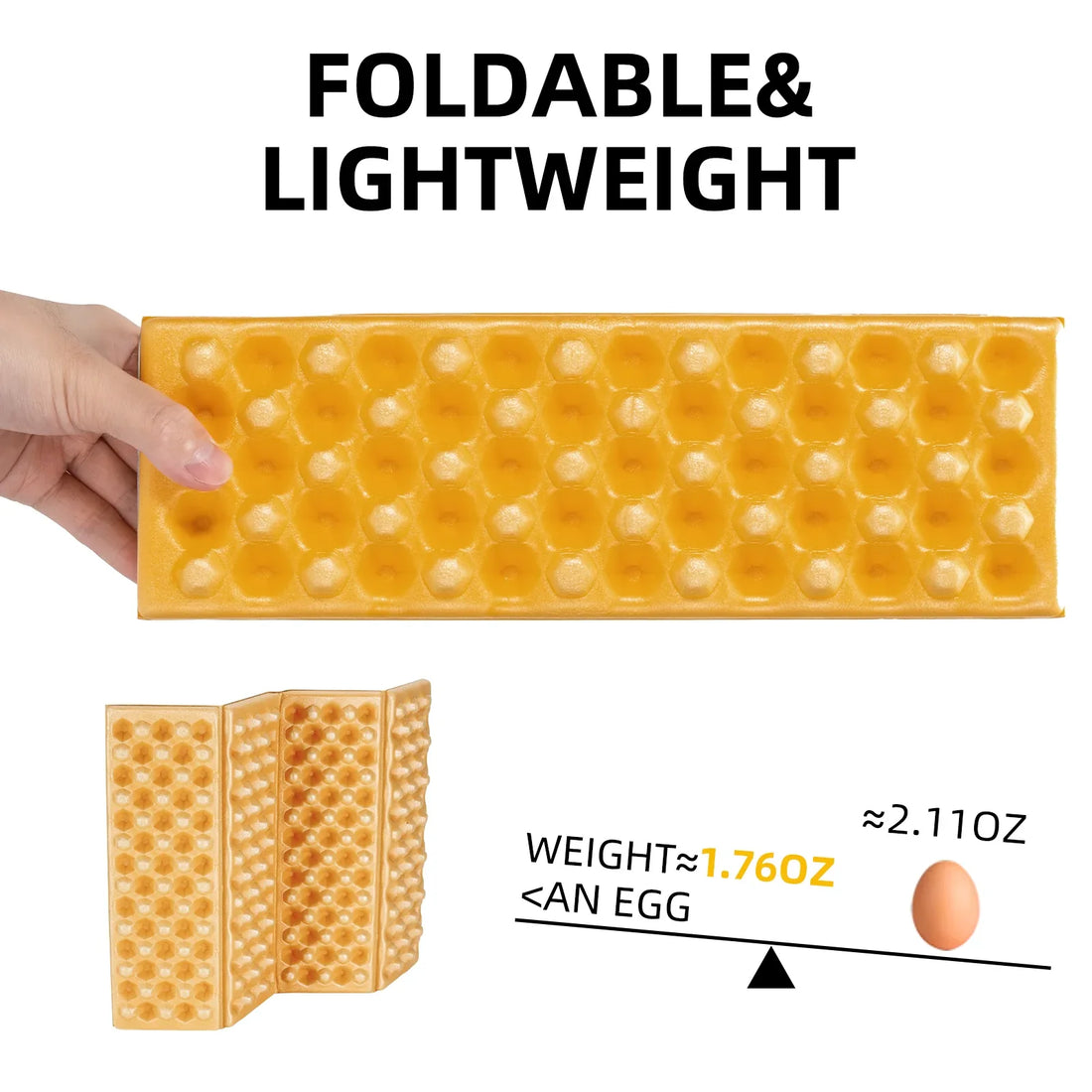 Folding Foam Seat Pad – Lightweight Camping & Hiking Mat