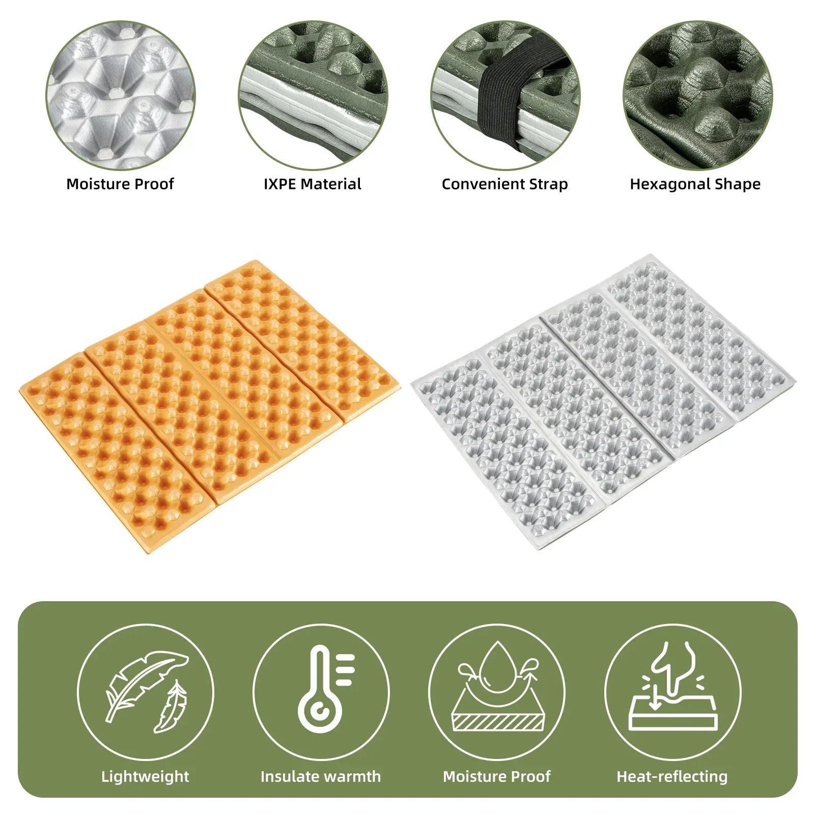 Folding Foam Seat Pad – Lightweight Camping & Hiking Mat