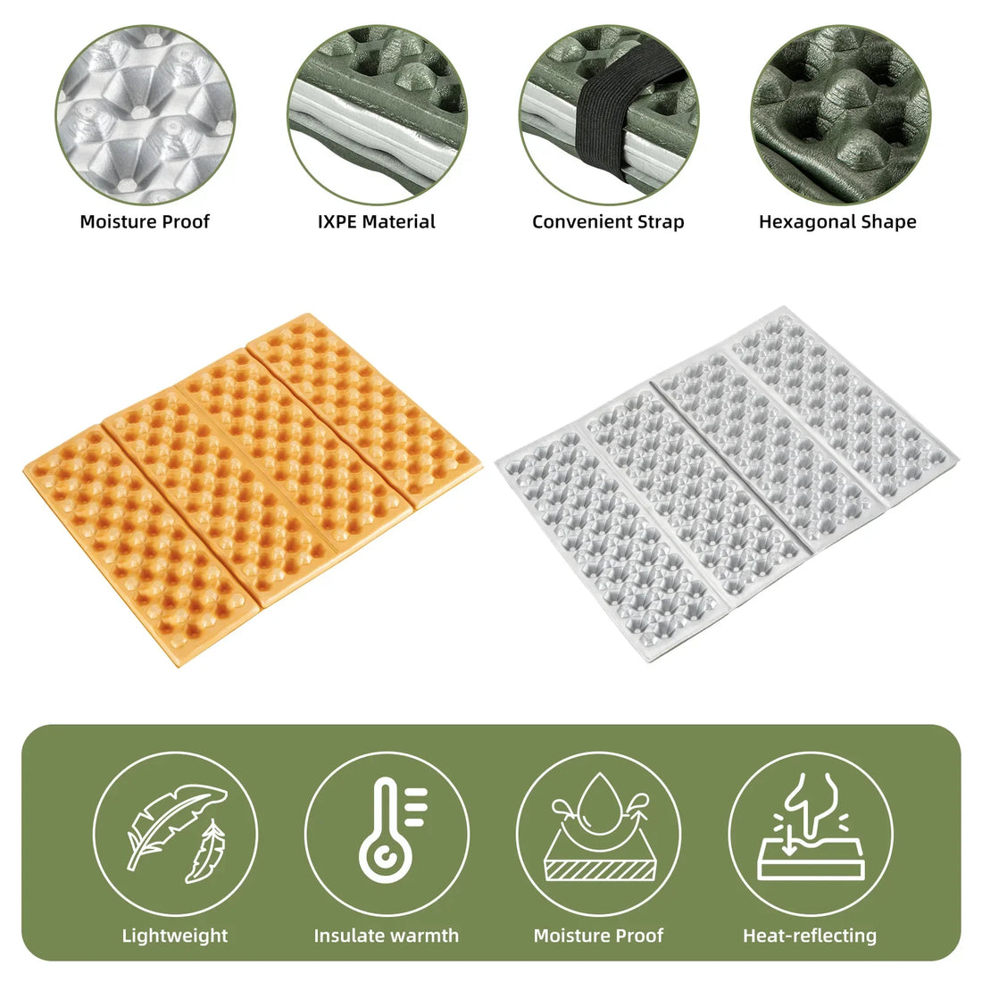 Folding Foam Seat Pad – Lightweight Camping & Hiking Mat
