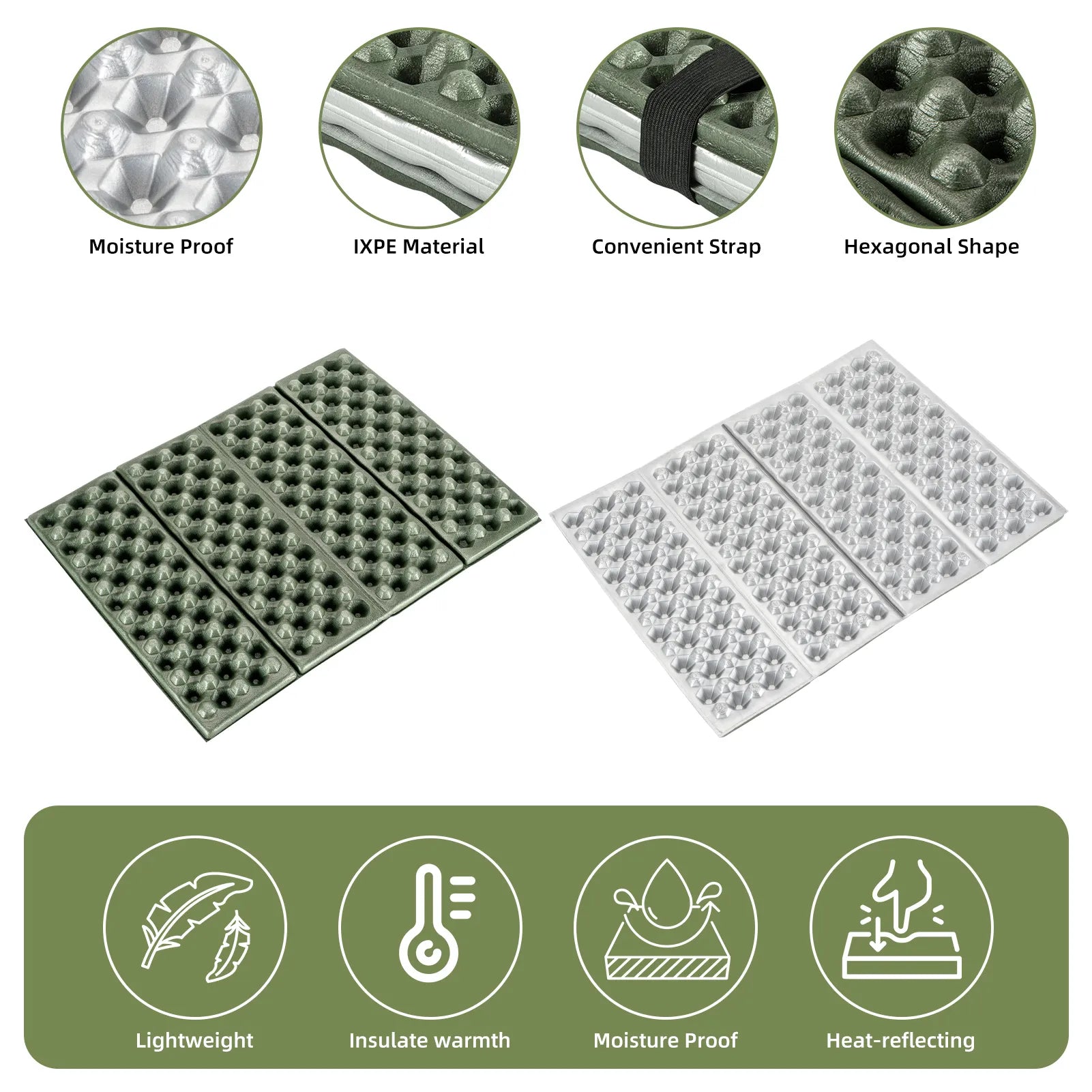 Folding Foam Seat Pad – Lightweight Camping & Hiking Mat
